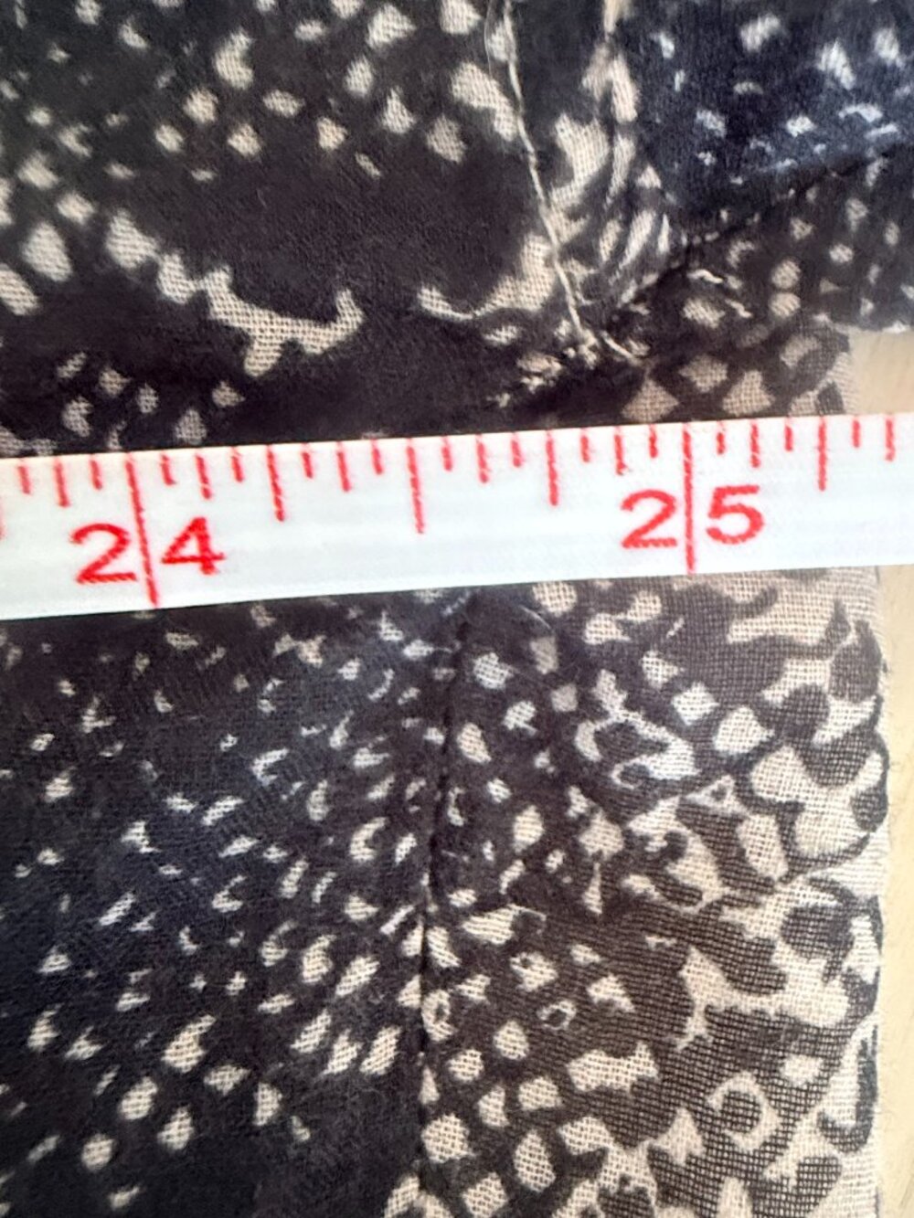 MOTHER the thin veil button down boa babe shirt Sz. Large 100% Cotton - Picture 10 of 12